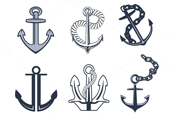 Set Of Anchor Symbols