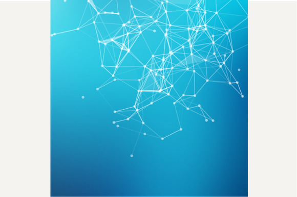Blue Abstract Geometric Background Blue Abstract Geometric Background