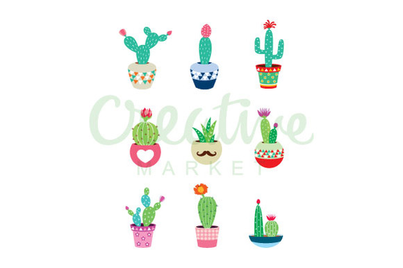 Cactus Vector Collection