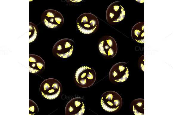Halloween Seamless Pattern Halloween Seamless Pattern