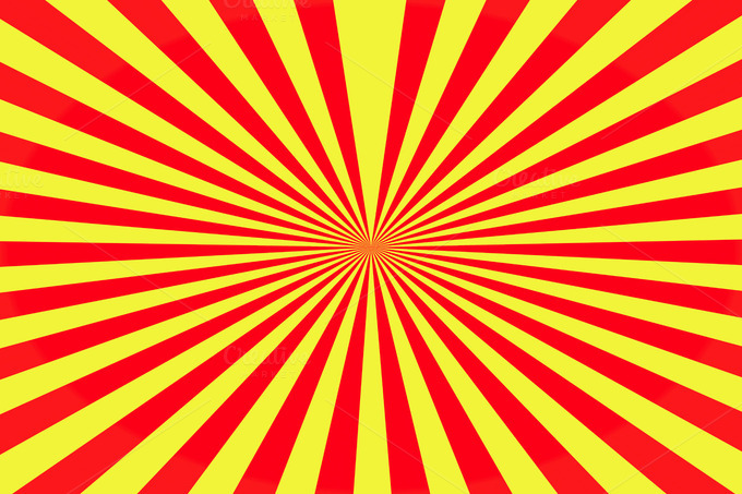 Geometric Lines Of Yellow And Red B Geometric Lines Of Yellow And Red B