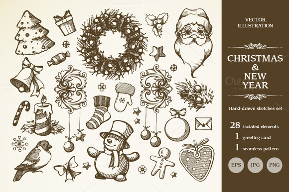 Rapidshare Sketch Christmas Videohive » Maydesk.com