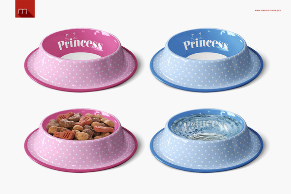 Stock Graphic - Pet Bowl Mock-up » Designtube - Creative ...