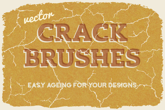 Vector Crack Brushes ~ Brushes on Creative Market