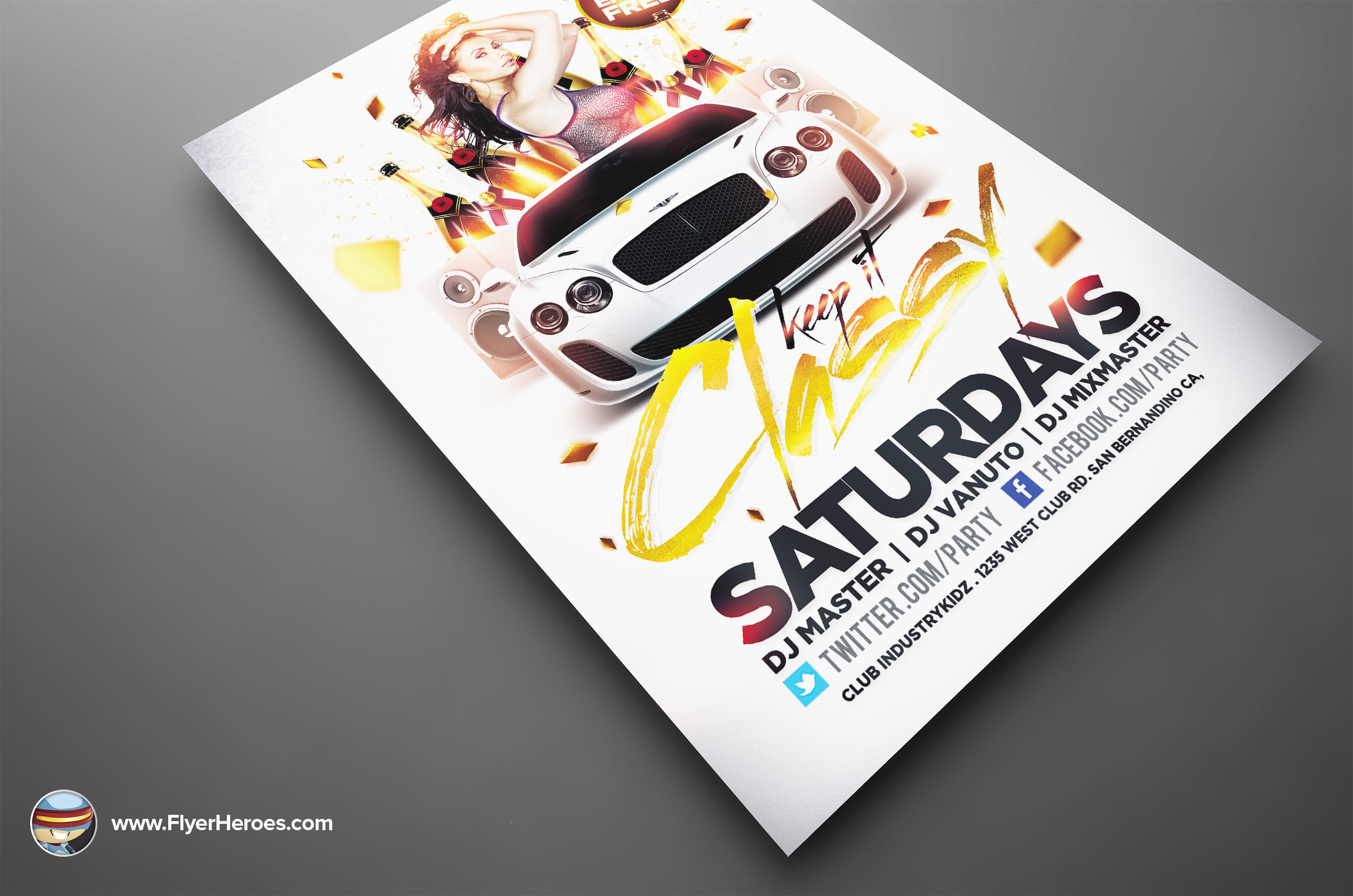 Keep It Classy PSD Flyer Template ~ Flyer Templates On Creative Market