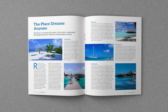Magazine Template Indd magazine template 50 magazine templates on