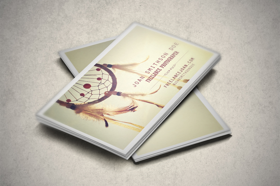 Catching dreams Business Card Templates on Creative Market