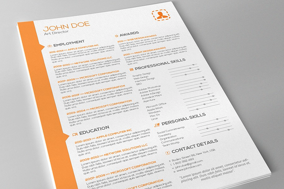 Resume & Cover Letter Template - Resumes - 1