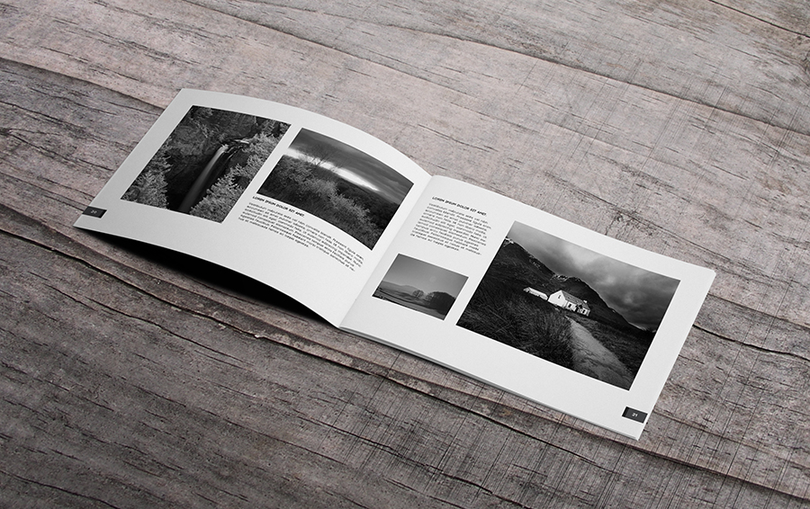 Minimal - Photography Portfolio Book ~ Brochure Templates on Creative