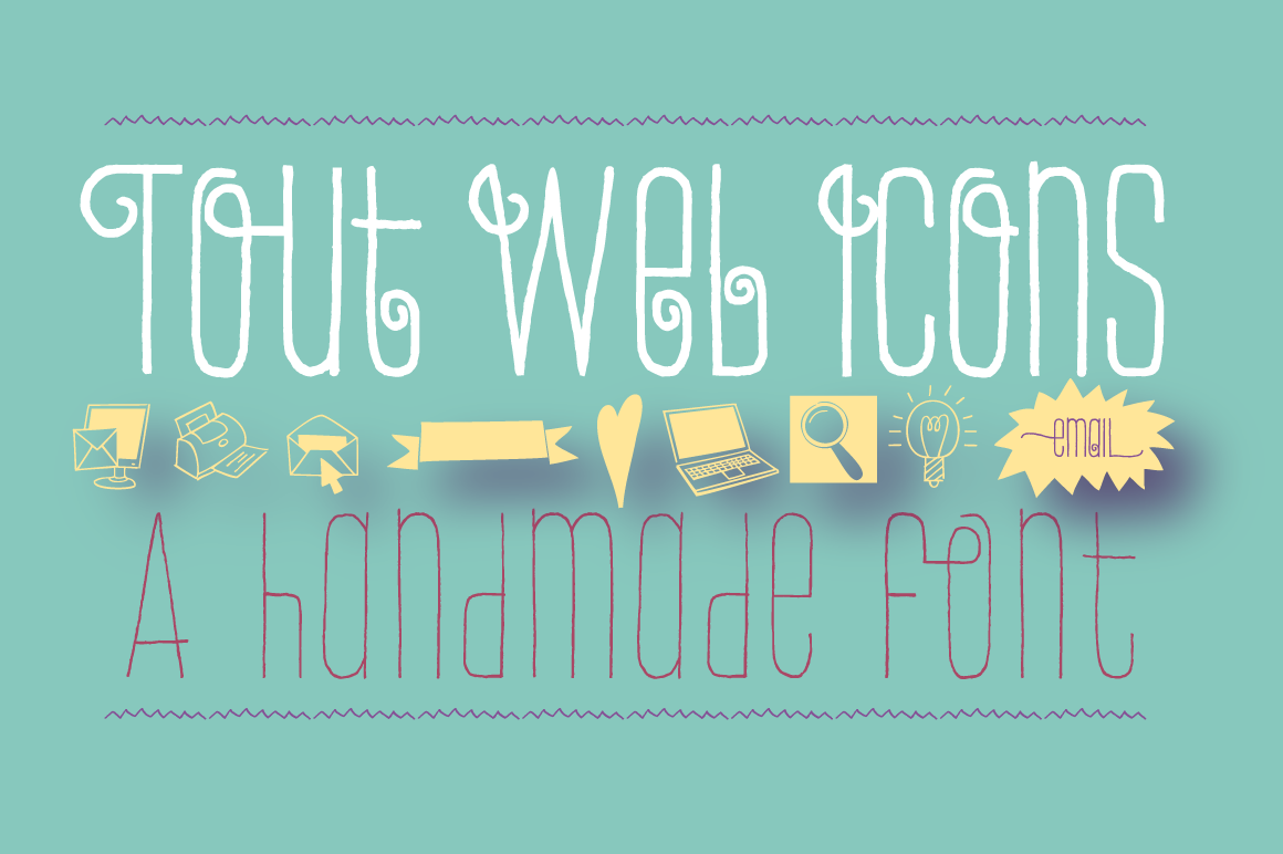 Tout Web Icons ~ Symbol Fonts on Creative Market