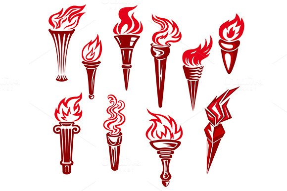 Flaming Torchs