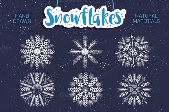 SNOWFLAKE Of Natural Objects