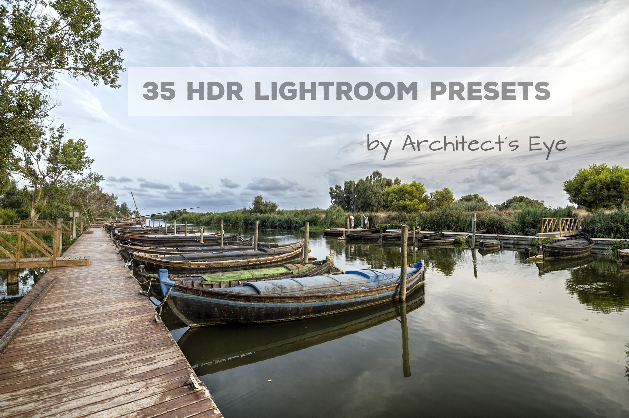 35 HDR Lightroom Presets Actions on Creative Market