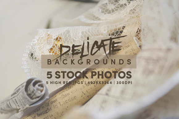 5 Delicate Background Stock Photos 5 Delicate Background Stock Photos