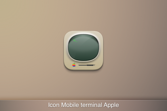 Icon Mobile Terminal In Sketch3