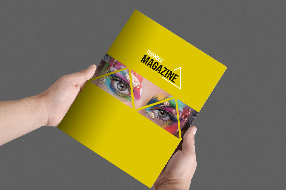 Triangle Magazine Magazine Templates on Creative Market
