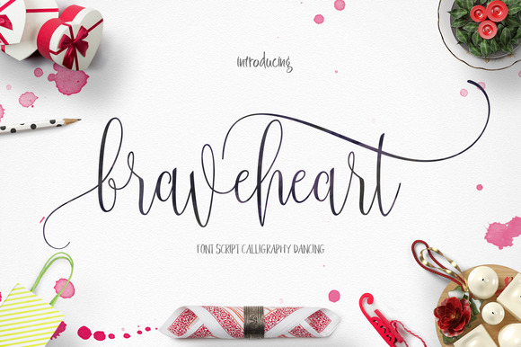 Free Braveheart Script Fonts