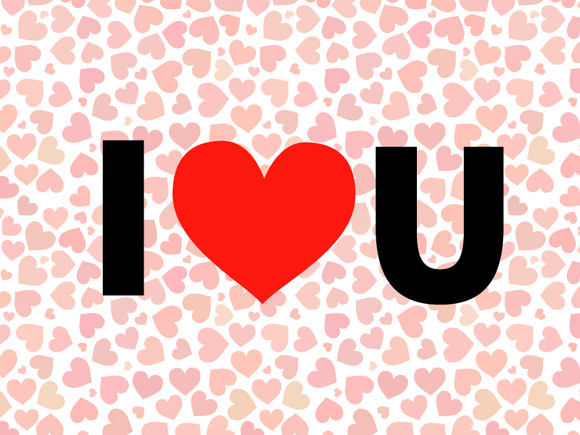 I Love You Valentine Illustration I Love You Valentine Illustration