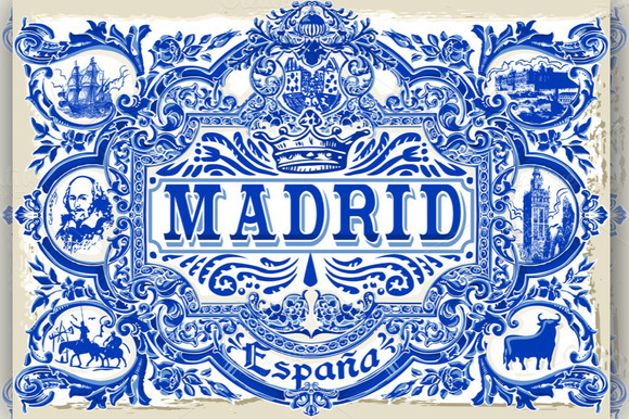Madrid Vintage Azulejos Madrid Vintage Azulejos