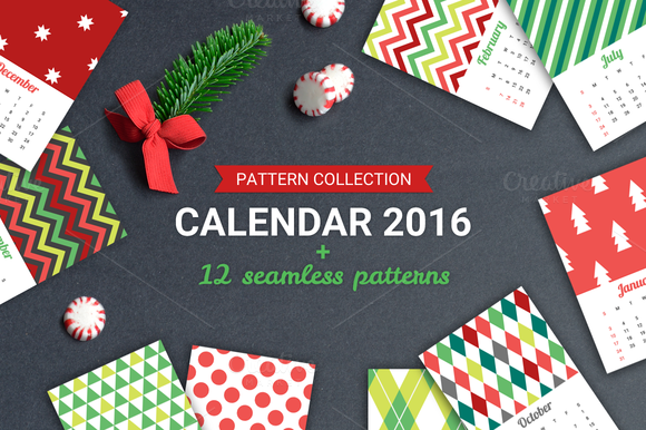 Geometric Calendar 2016 Geometric Calendar 2016