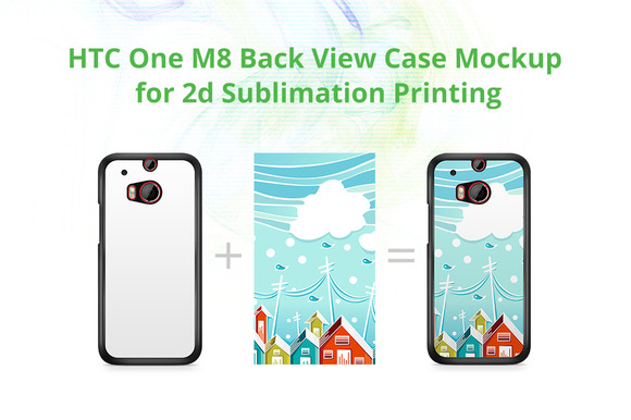 One M8 2d Case Design Mock-up