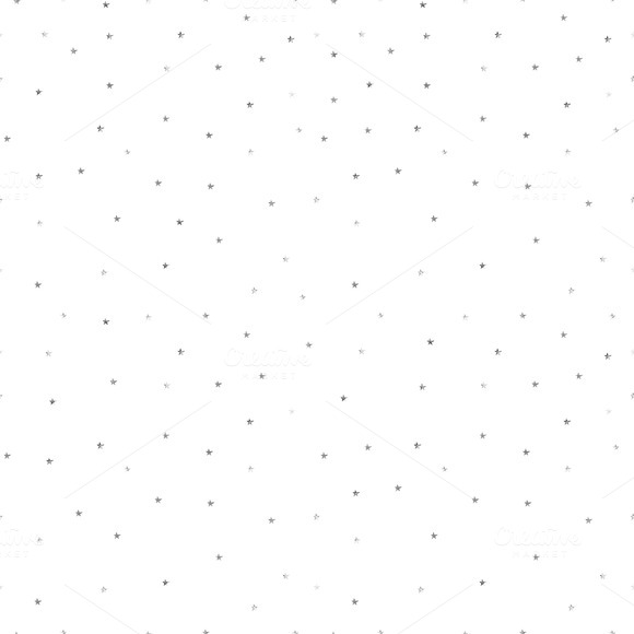Silver Mini Stars Confetti Silver Mini Stars Confetti