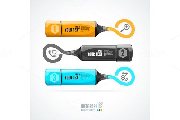 Infographics Icon And Marker