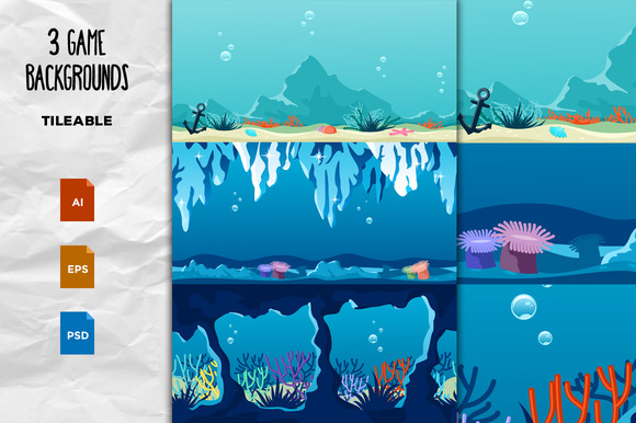 Game Backgrounds Underwater