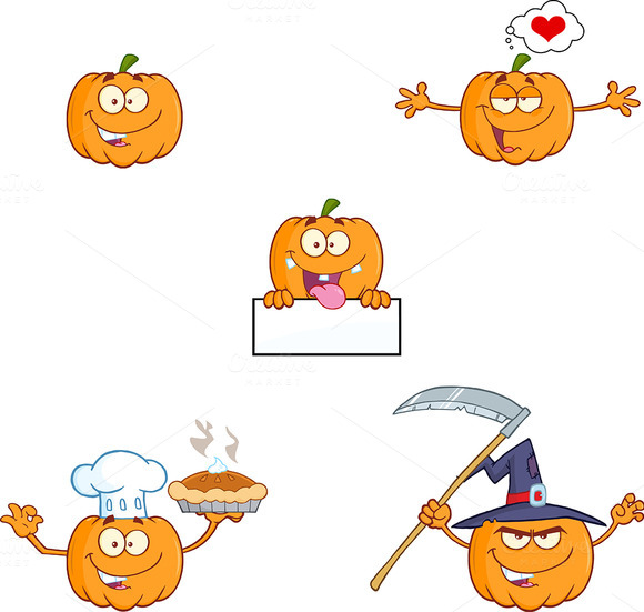 Pumpkin Character Collection 7