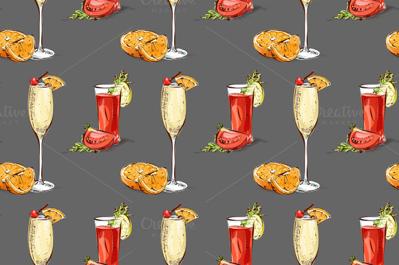Color Pattern Cocktails Color Pattern Cocktails