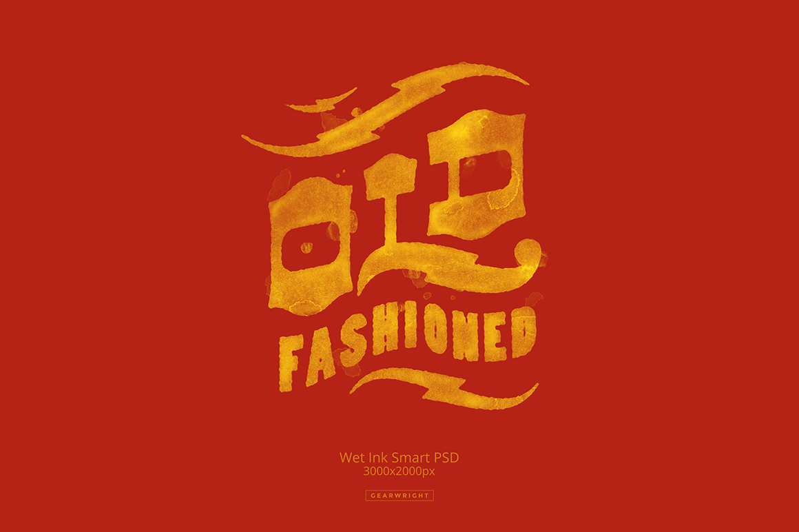 Wet Ink Smart PSD Layer Styles on Creative Market