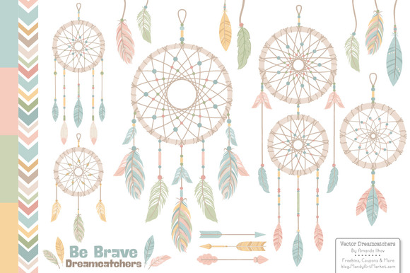 Pastel Tribal Dreamcatchers Pastel Tribal Dreamcatchers