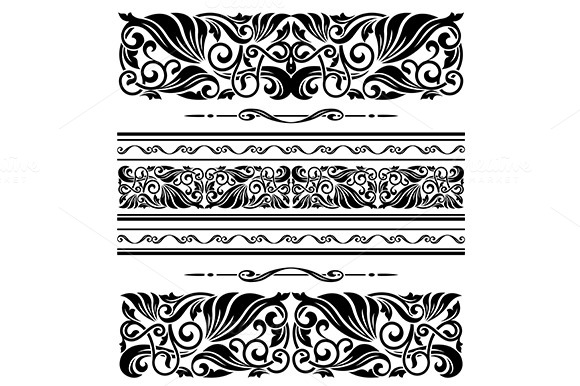 Decorative Ornaments And Patterns Decorative Ornaments And Patterns