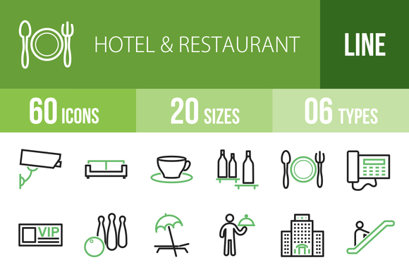 60 Hotel Restaurant Green Black 60 Hotel Restaurant Green Black