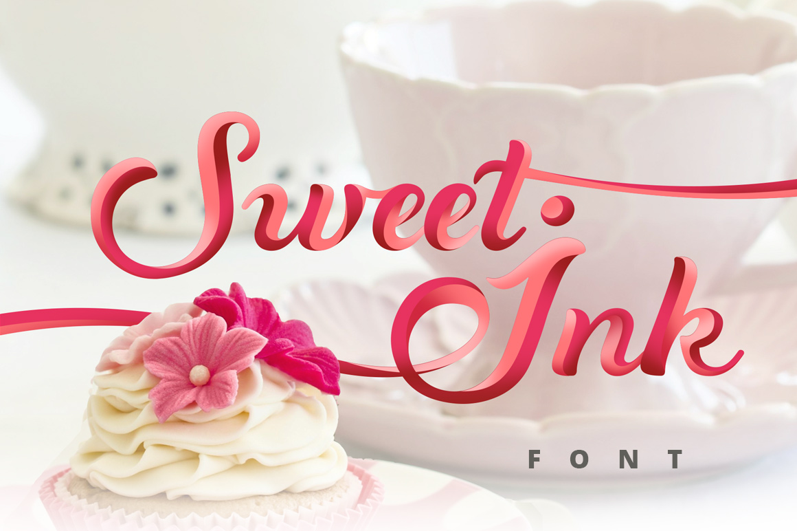 Sweet Ink Font Calligraphy ~ Fonts on Creative Market