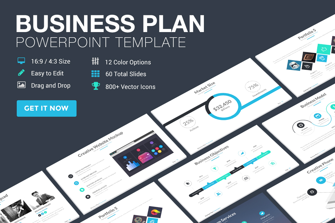 business plan powerpoint template free