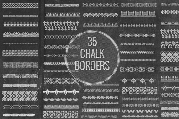 Chalk Borders Chalk Borders