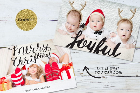 Christmas Overlays & Icons ~ Illustrations on Creative Market