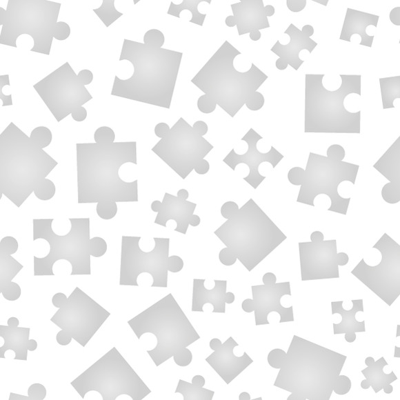 A Lot Of Jigsaw Pieces Pattern