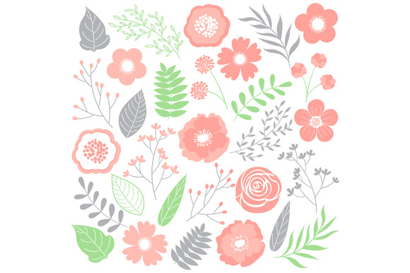 Pink Floral Set Pink Floral Set