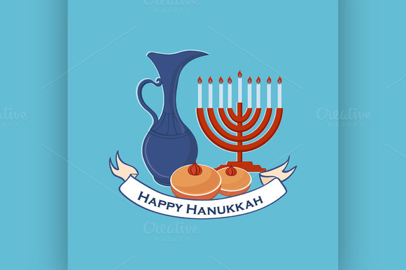 Hand Sketched Happy Hanukkah Hand Sketched Happy Hanukkah
