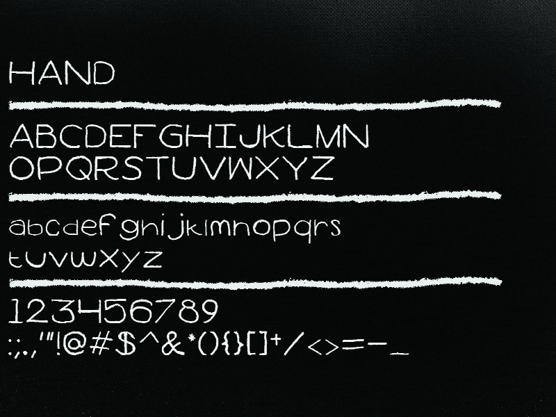 HAND ~ Serif Fonts on Creative Market