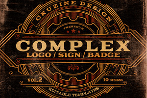 Complex Logos/Signs/Badges v.2