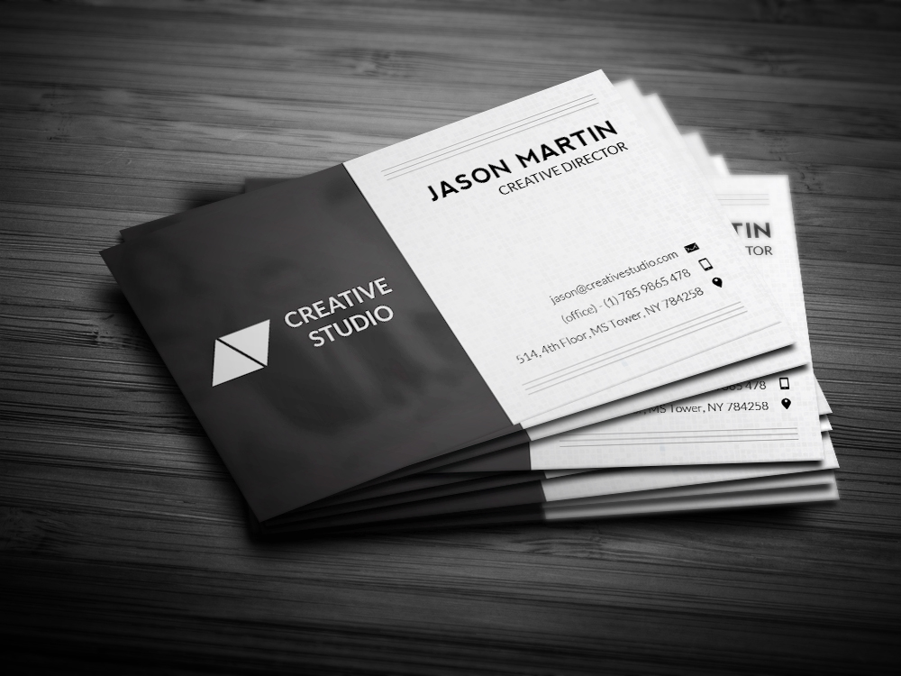 Dual Backside Business Card ~ Business Card Templates on Creative Market