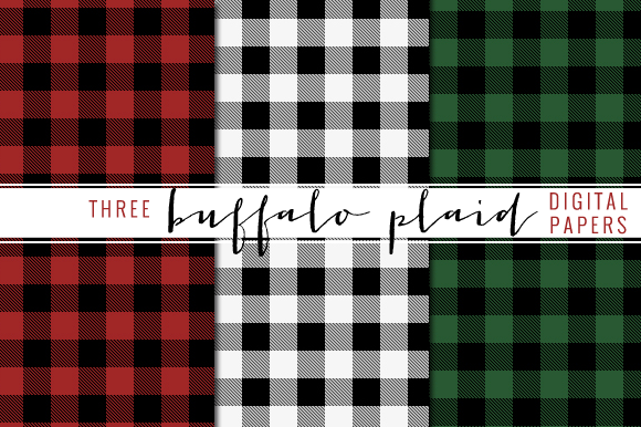 Buffalo Plaid Digital Paper