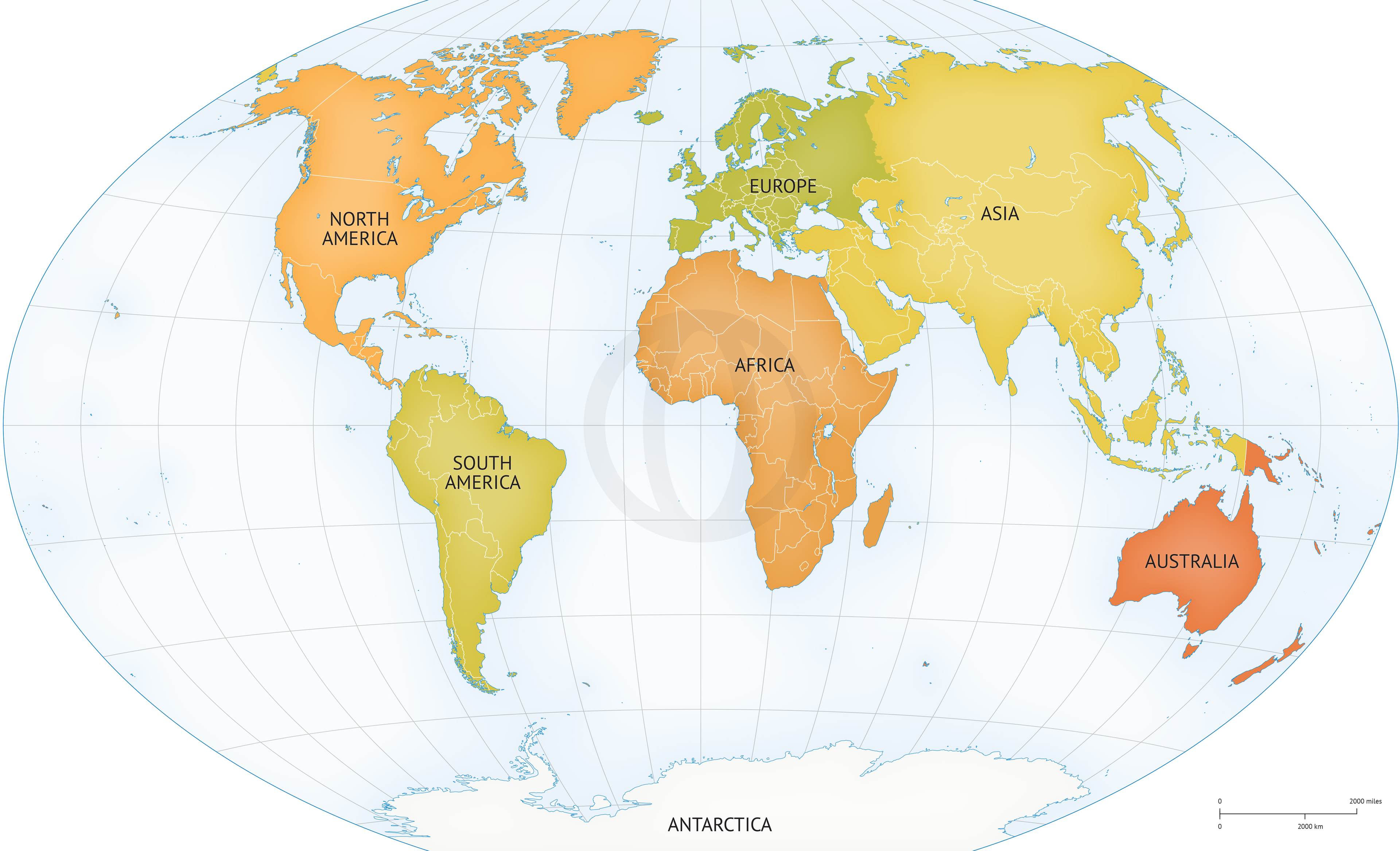 word-world-political-map-showing-continents-and-oceans-images-and