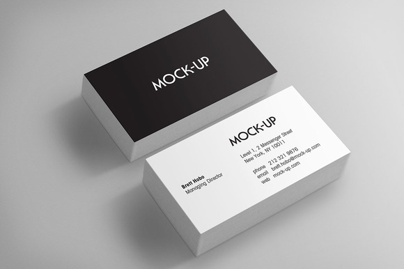 Business Card Mockups ~ Product Mockups on Creative Market