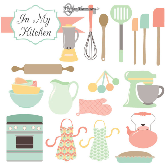 kitchen accessories clipart - photo #8