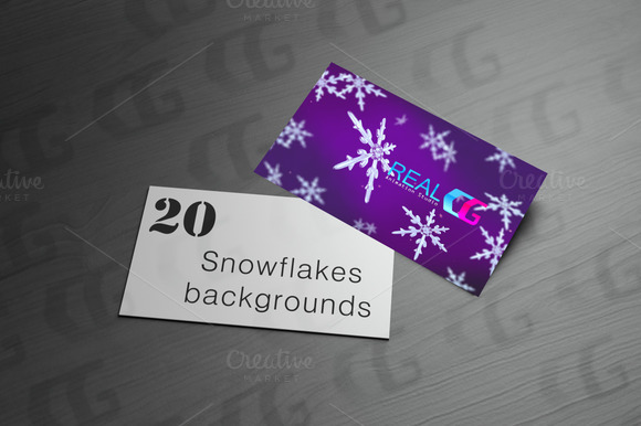 20 Snowflakes Colour Mix Backgrounds 20 Snowflakes Colour Mix Backgrounds