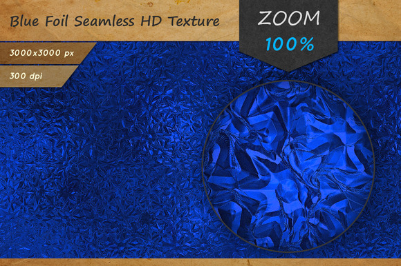 Blue Foil HD Texture Blue Foil HD Texture